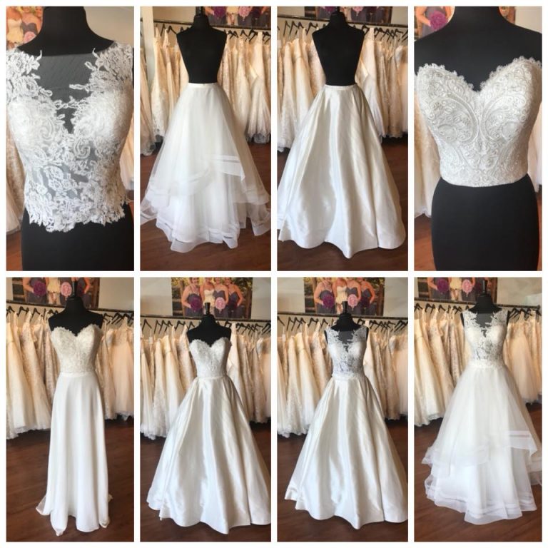 Mix and match collection! Gracie's Bridal Mix and Match Dresses